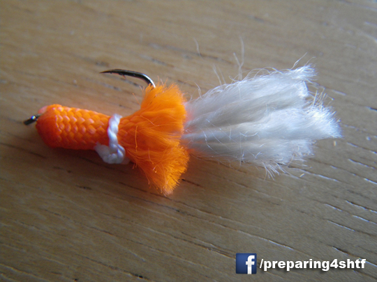 Paracord fishing lure
