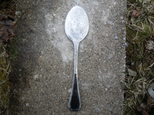Flattened Spoon