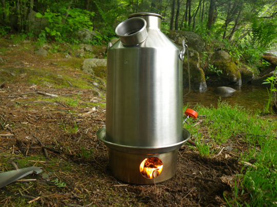 Kelly Kettle Scout Burning
