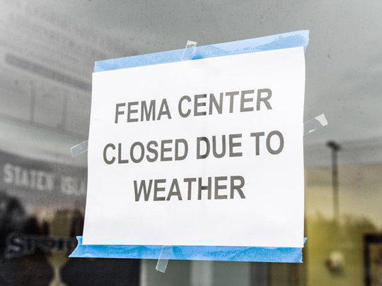 FEMA Closed do to weather