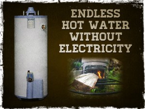 Endless hot water without electricity