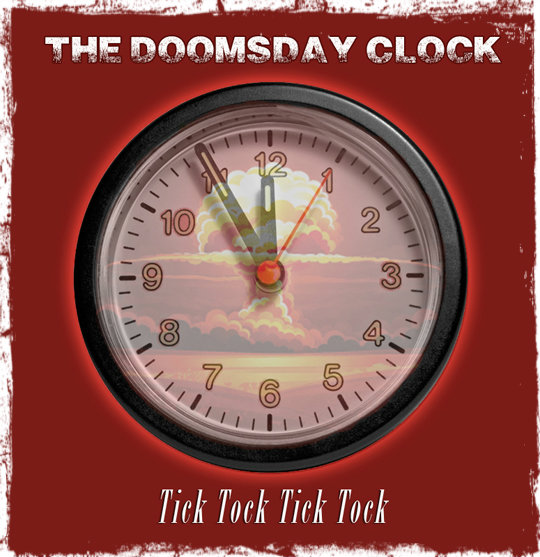 3 minutes to midnight doomsday clock