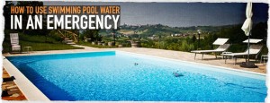 Emergency Swimming Pool Water