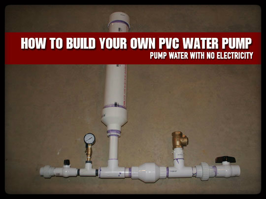 pvc water pump