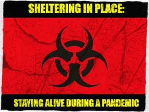 Sheltering in place during a pandemic