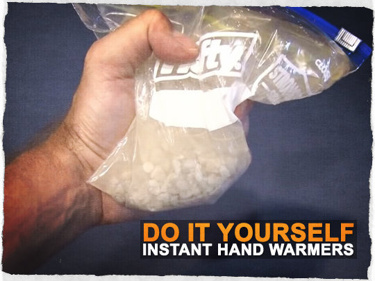 DIY Instant Hand Warmers