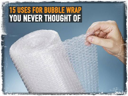 uses for bubble wrap