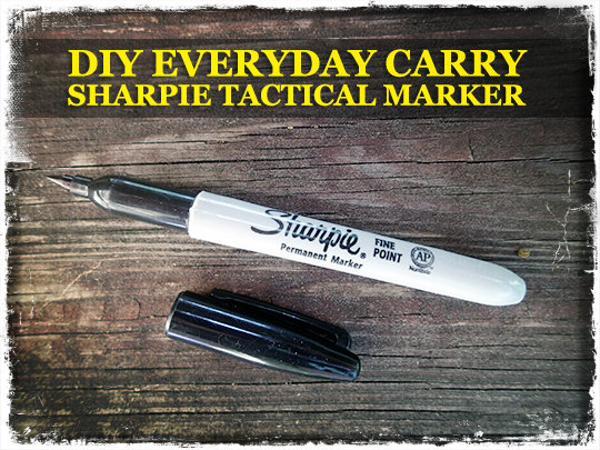 EDC Sharpie Tactical Marker