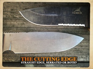 straight edge or serrated edge