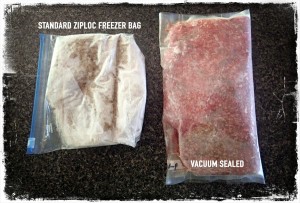 Vacuum Sealed Ground Beef