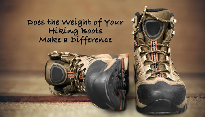 hiking boots weight