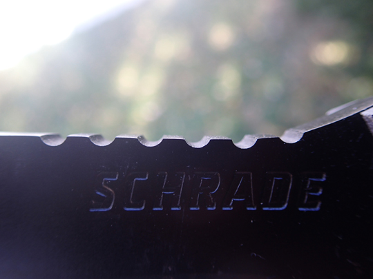Schrade SCHF10 Jimping