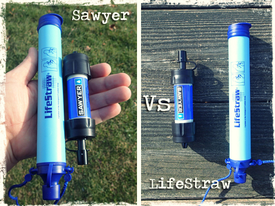 Sawyer mini vs Lifestraw