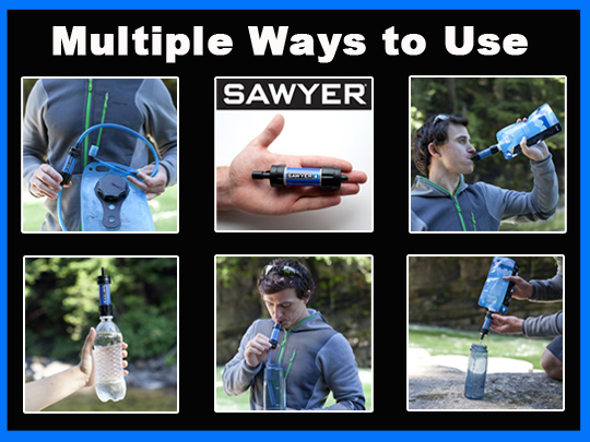 Sawyer Mini Filter Uses