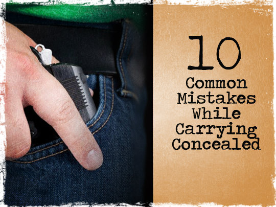 Concealed Carry Mistakes