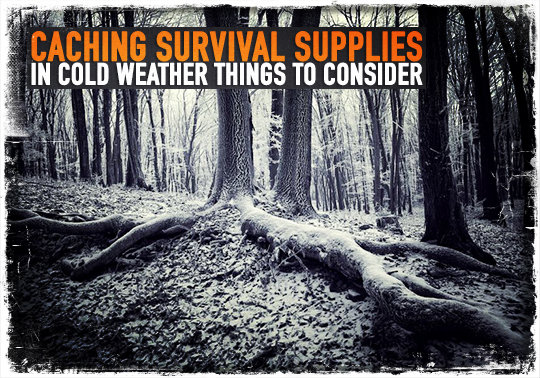 Caching Survival Supplies