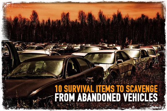 Scavenge Abandoned Vehicles