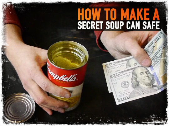 Secret Soup Can Safe