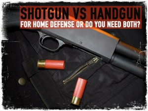 Shotgun vs Handgun Home Defense