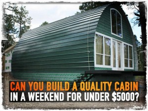 Affordable Arched Cabin