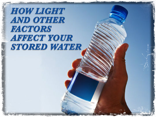 UV Light Stored Water